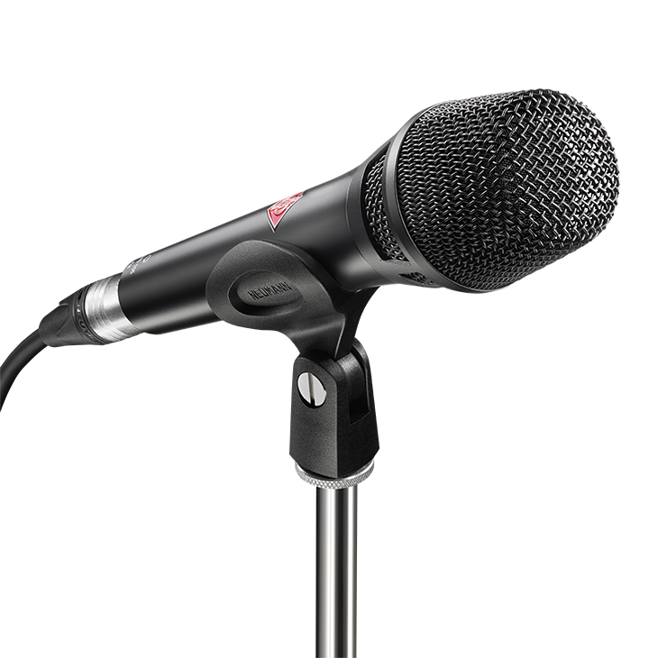 KMS-105-bk-with-SG105_Neumann-Stage-Microphone_M